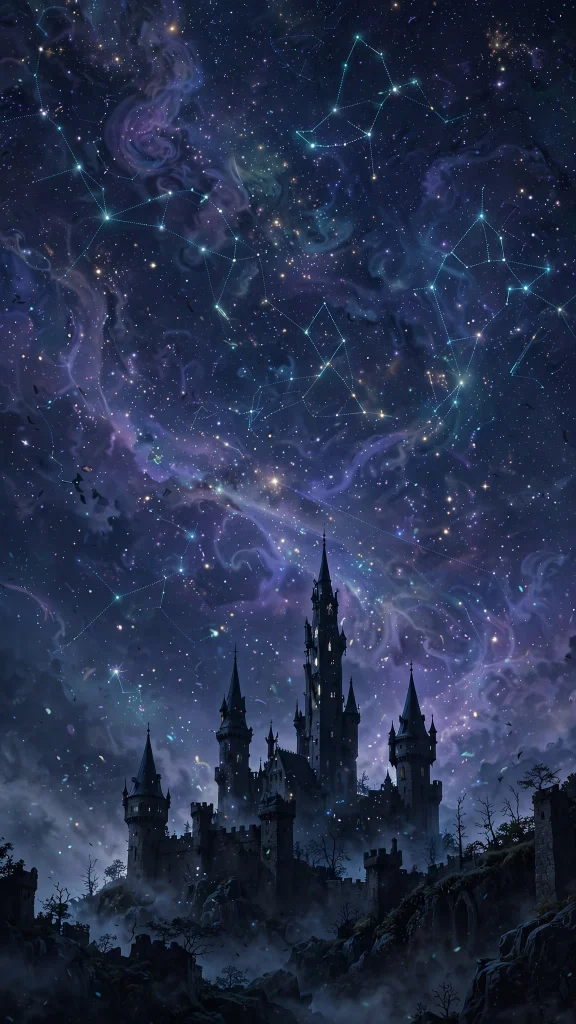 Harry Potter Aesthetic: 12 Magical Wizard Wallpaper Ideas 9 Harry potter aesthetic starry sky wallpaper