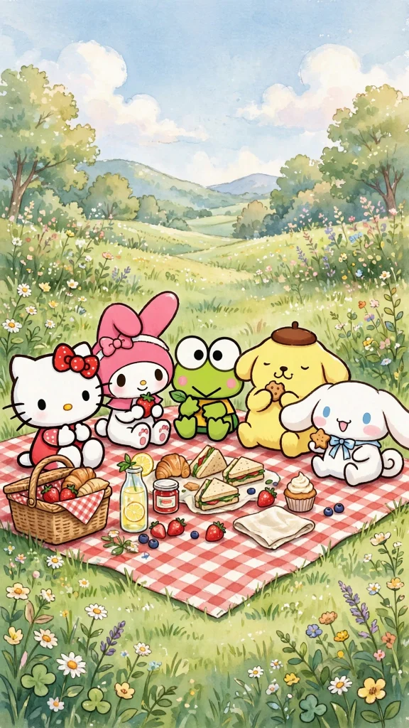 Hello Kitty Wallpaper: 17 Cute Pink Designs 2 hello kitty wallpaper