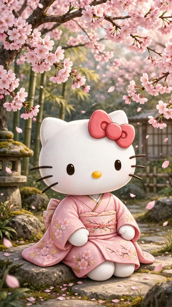 Hello Kitty Wallpaper: 17 Cute Pink Designs 9 hello kitty wallpaper