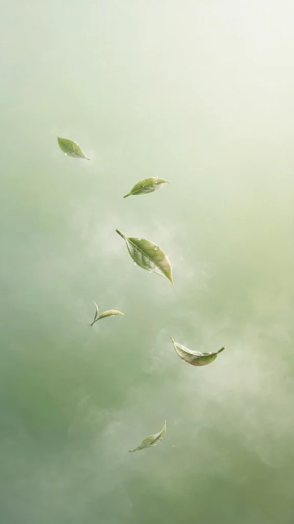 Matcha Aesthetic: 12 Calm Green Tea Wallpaper Ideas 11 Matcha aesthetic green gradient wallpaper