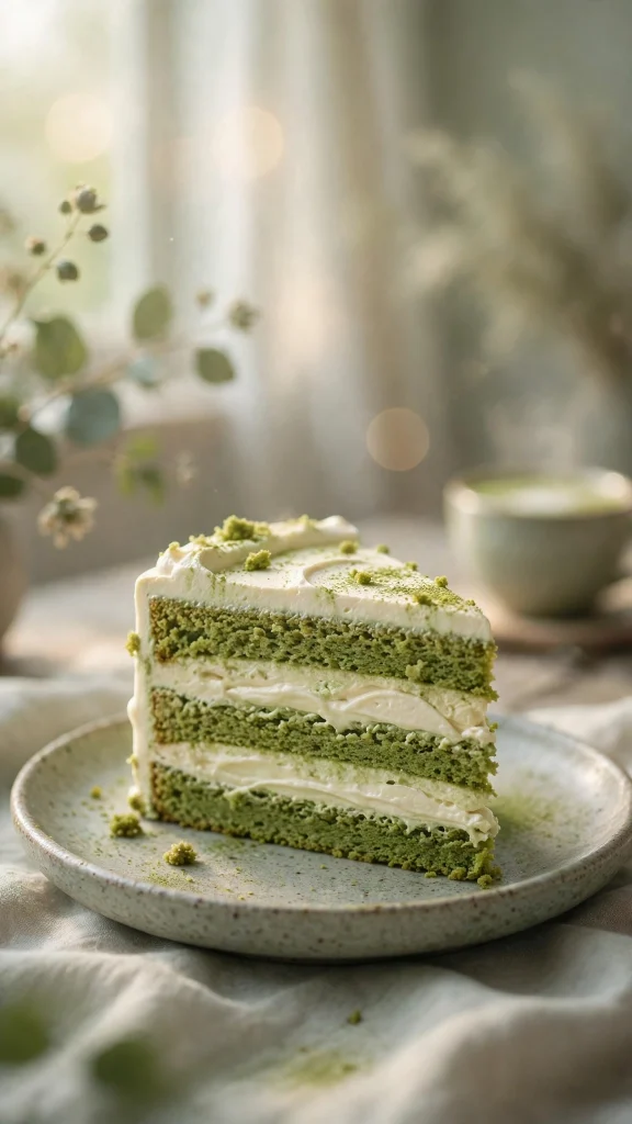Matcha Aesthetic: 12 Calm Green Tea Wallpaper Ideas 9 Matcha aesthetic matcha cake wallpaper