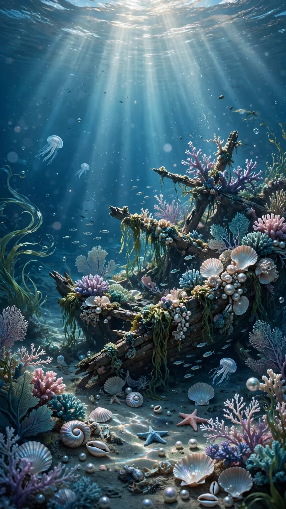 Mermaid Aesthetic: 12 Dreamy Underwater Wallpaper Ideas 11 Mermaid aesthetic shipwreck wallpaper