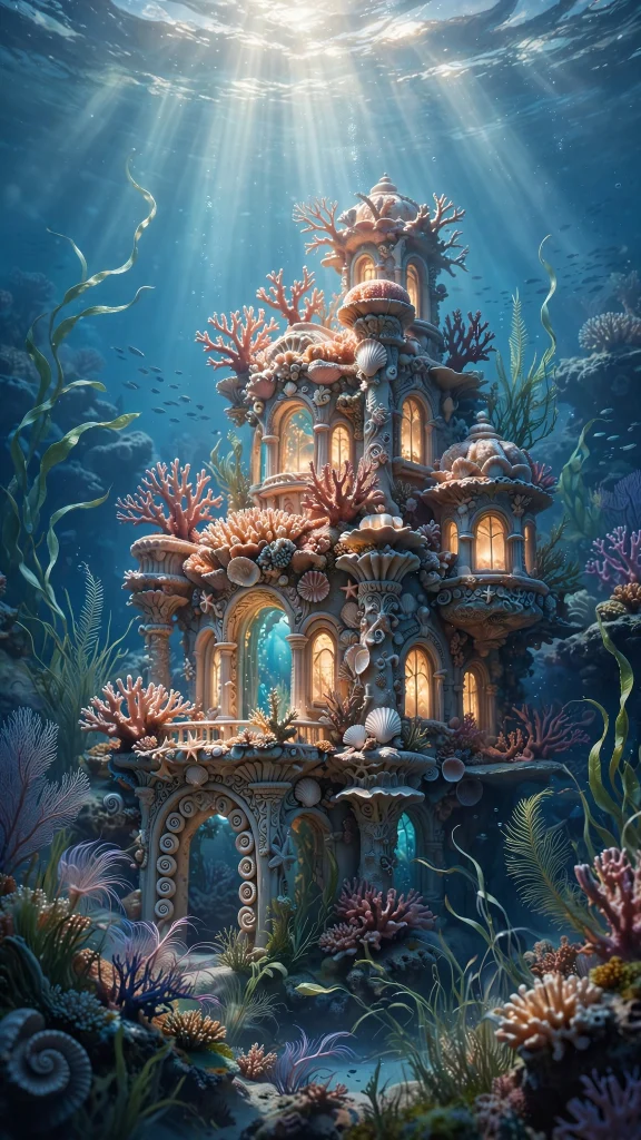 Mermaid Aesthetic: 12 Dreamy Underwater Wallpaper Ideas 2 Mermaid aesthetic coral palace wallpaper