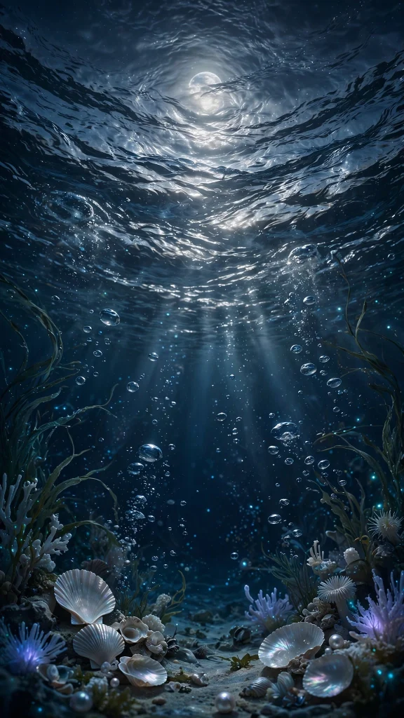 Mermaid Aesthetic: 12 Dreamy Underwater Wallpaper Ideas 8 Mermaid aesthetic moonlit ocean wallpaper
