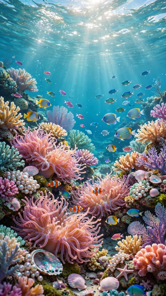 Mermaid Aesthetic: 12 Dreamy Underwater Wallpaper Ideas 9 Mermaid aesthetic coral reef wallpaper
