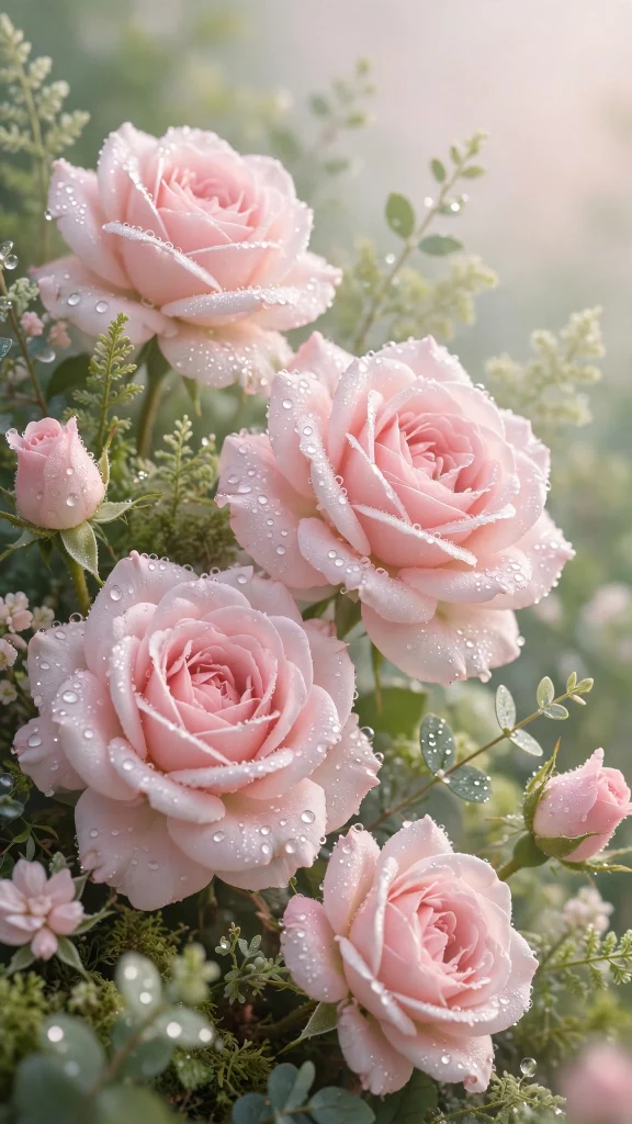 Rose Aesthetic: 12 Romantic Rose Wallpaper Ideas 2 Rose aesthetic pink dew wallpaper