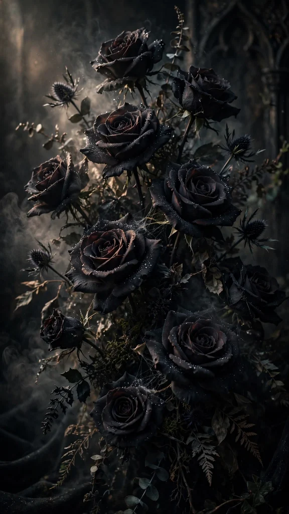 Rose Aesthetic: 12 Romantic Rose Wallpaper Ideas 3 Rose aesthetic dark roses wallpaper