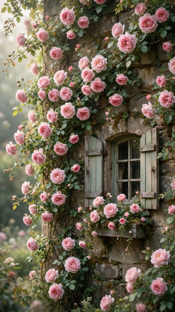 Rose Aesthetic: 12 Romantic Rose Wallpaper Ideas 8 Rose aesthetic cottage roses wallpaper
