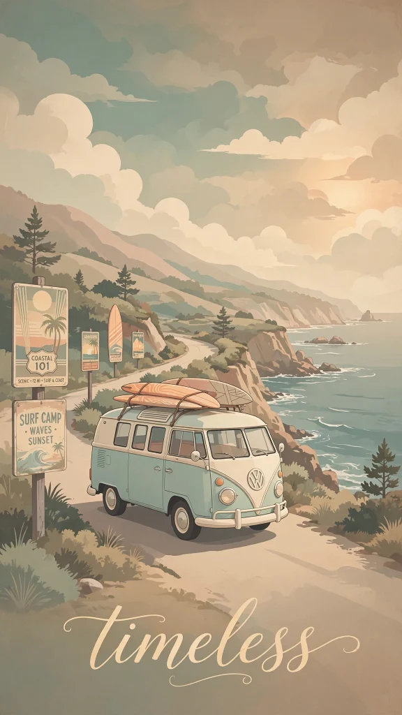 Wallpaper Aesthetic Vintage: Retro Background Ideas with Timeless Charm 3 Vintage Aesthetic poster wallpaper