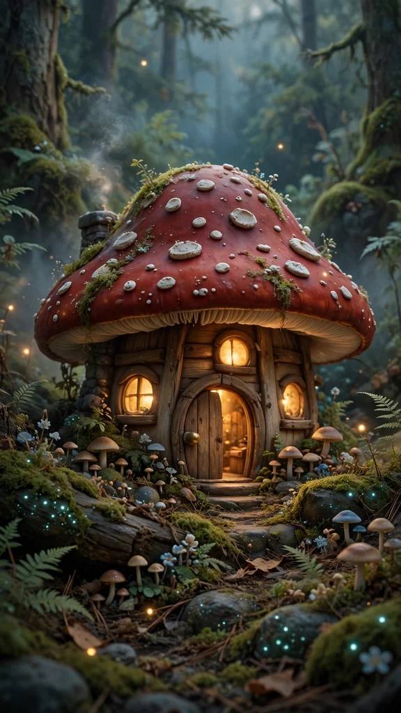 Mushroom Aesthetic: 12 Whimsical Mushroom Wallpaper Ideas 2 Mushroom aesthetic mushroom cottage wallpaper