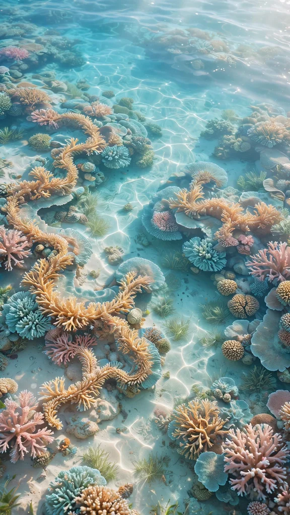Ocean Aesthetic: 12 Dreamy Ocean Wallpaper Ideas for a Calm Screen 9 Ocean Aesthetic lagoon aerial wallpaper
