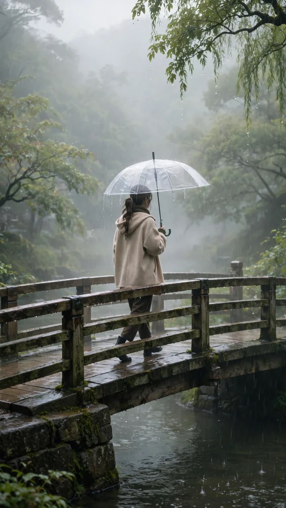 Rain Aesthetic: 12 Cozy Rainy Day Wallpaper Ideas 4 Rain aesthetic umbrella wallpaper