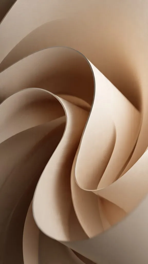 a realistic image of neutral beige minimal wallpap