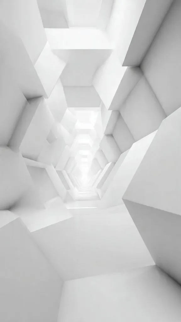 an attractive image of minimalist pure white gradi 1