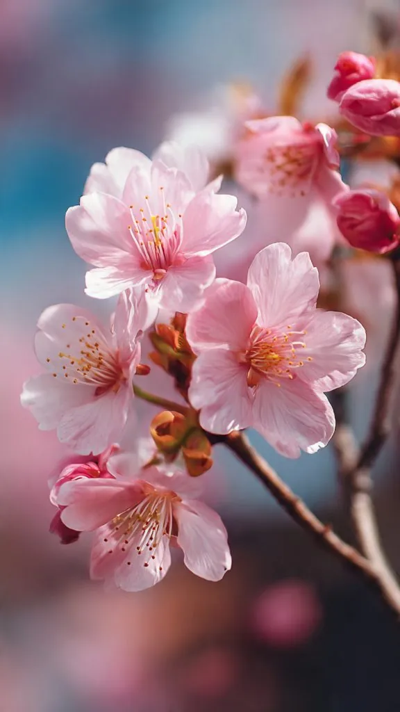 an attractive image of soft sakura blossom wallpap