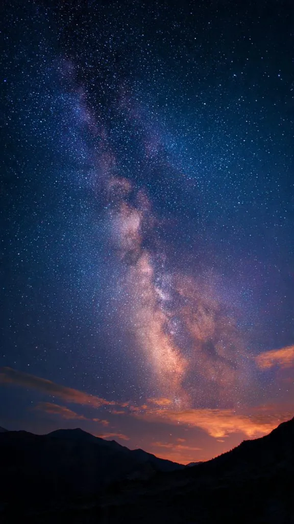 an attractive view of galaxy dreamscape wallpaper