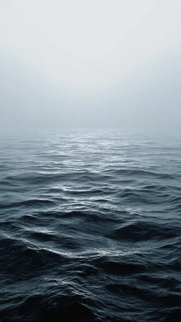 minimal ocean horizon mist