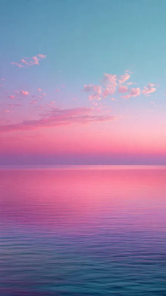 pastel gradient sky wallpaper