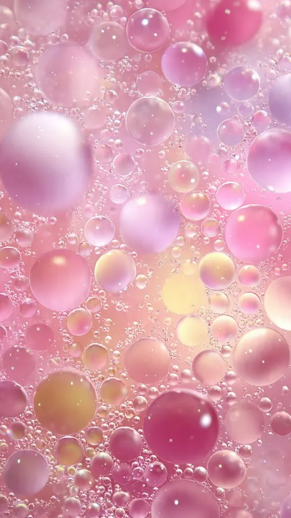 π Aesthetic Pink Pastel Wallpaper Ideas That Make Your Screen Feel Soft & Dreamy 8 pink pastel bubble glow wallpaper