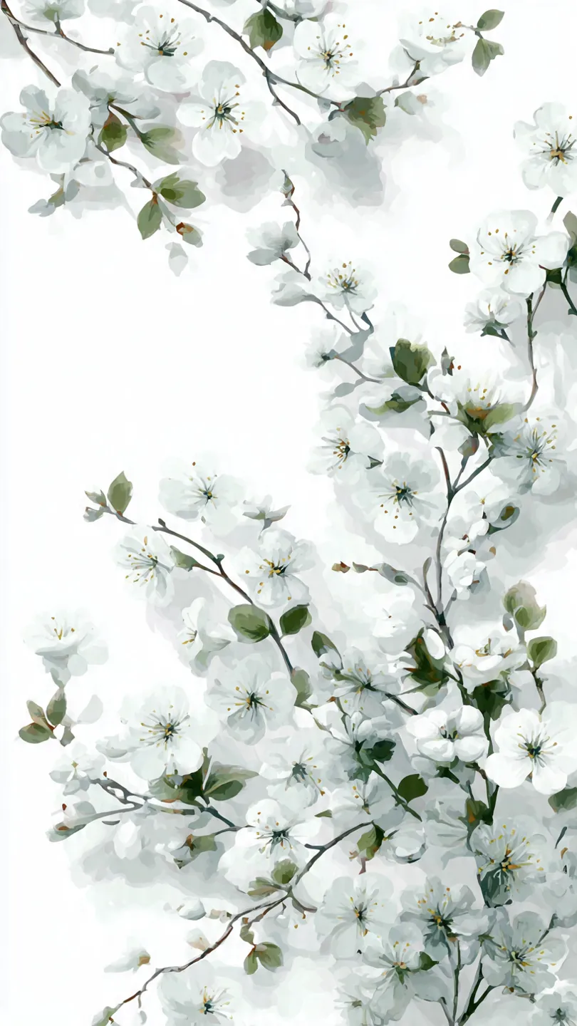 Aesthetic White Wallpaper