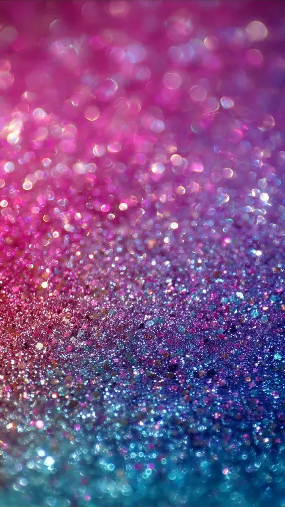 πΈ Wallpaper Aesthetic Cute Ideas That Make Your Screen Feel Soft & Adorable 5 sparkly glitter gradient wallpaper