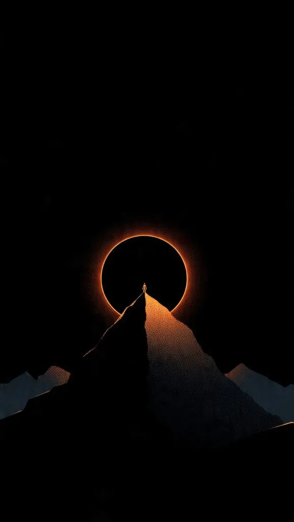 dark minimal success wallpaper