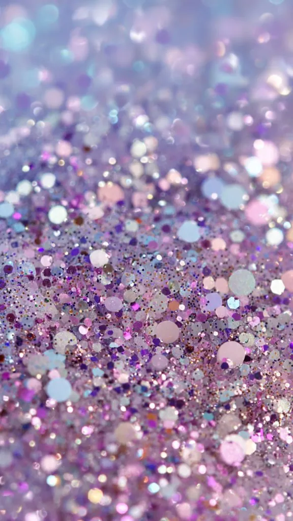 Wallpaper Aesthetic Ungu Pastel: Dreamy Purple Background Ideas for a Soft, Cozy Screen 8 glitter pastel purple wallpaper