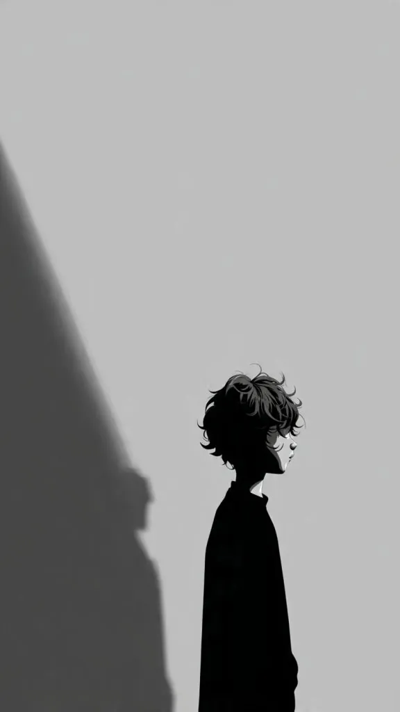 Wallpaper Aesthetic Boy: Cool, Dreamy Background Ideas for a Stylish Screen 11 minimal shadow boy wallpaper