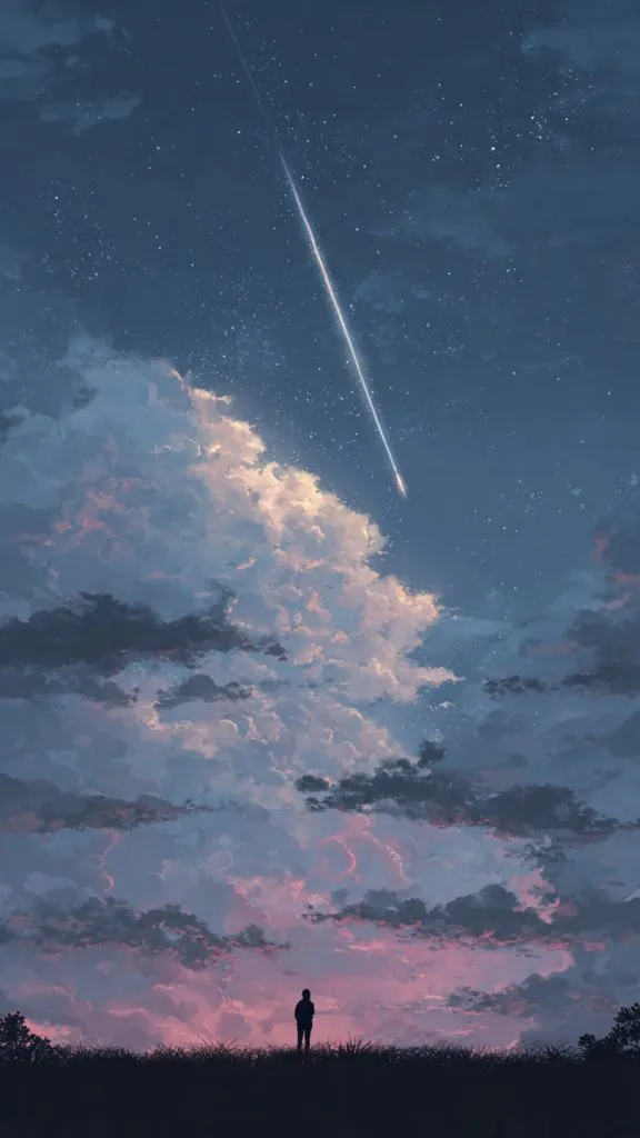 shooting star dream wallpaper