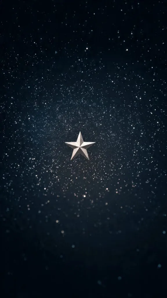 Wallpaper Aesthetic Minimalist: Calm, Clean Background Ideas for a Beautiful Screen 4 tiny star minimal wallpaper